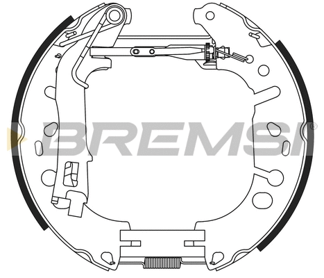 Brake Shoe Set (GK0389)