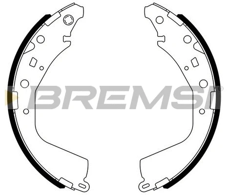 Brake Shoe Set (GF0975)