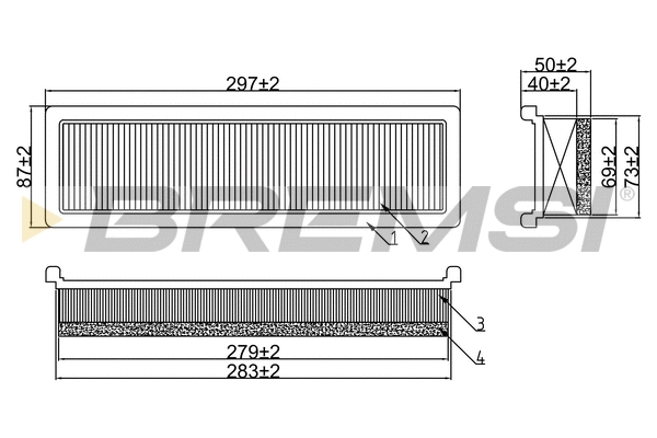 Air Filter (FA1597)