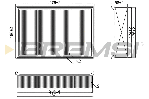 Air Filter (FA1241)