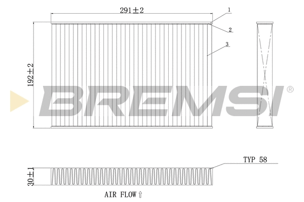 Filter, cabin air (FC0473)