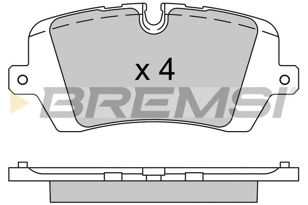 Brake Pad Set, disc brake (BP3533)