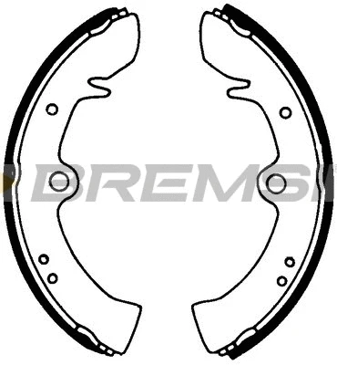 Brake Shoe Set (GF0539)