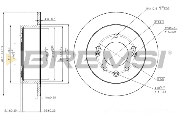 Brake Disc (CD8005S)