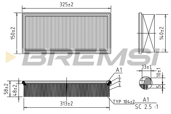 Air Filter (FA1624)