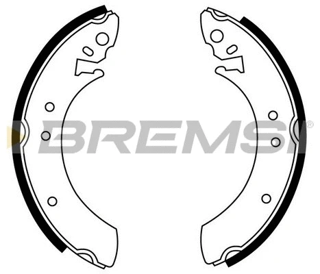 Brake Shoe Set (GF0192)