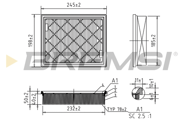 Air Filter (FA0603)