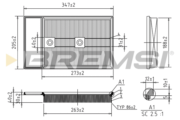 Air Filter (FA0549)