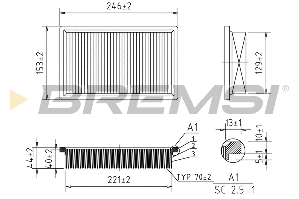 Air Filter (FA2135)