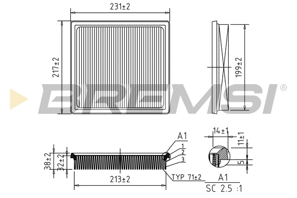 Air Filter (FA1126)