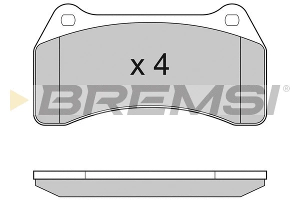 Brake Pad Set, disc brake (BP3154)