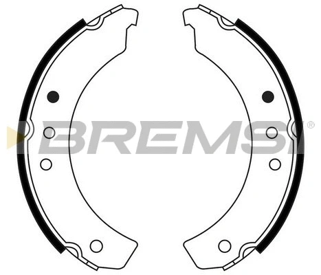 Brake Shoe Set (GF0197)