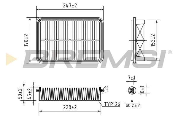 Air Filter (FA1406)