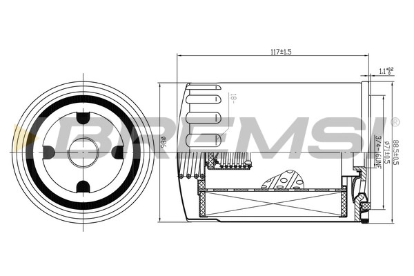 Oil Filter (FL0724)