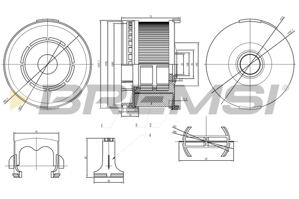 Fuel Filter (FE0808)