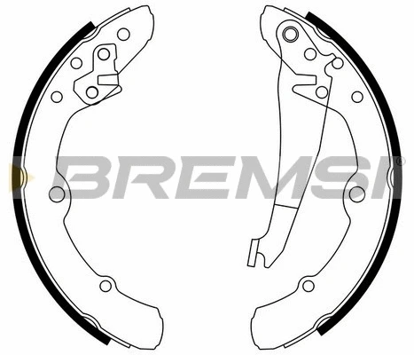 Brake Shoe Set (GF0019)
