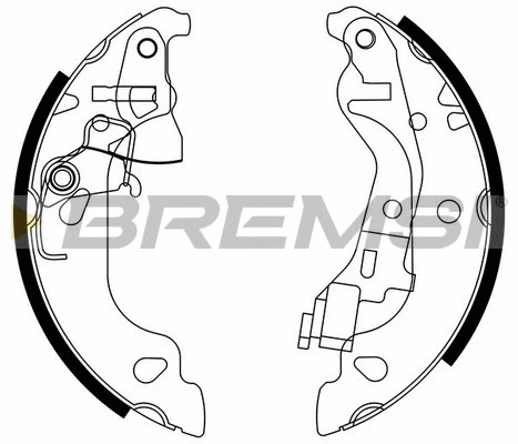 Brake Shoe Set (GF0155)
