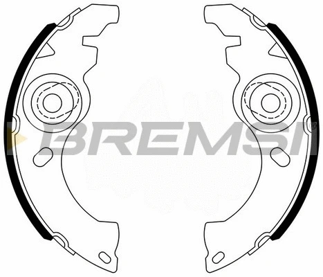 Brake Shoe Set (GF0511)