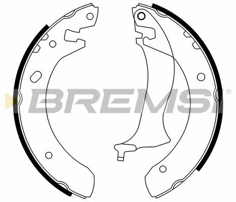 Brake Shoe Set (GF0436)