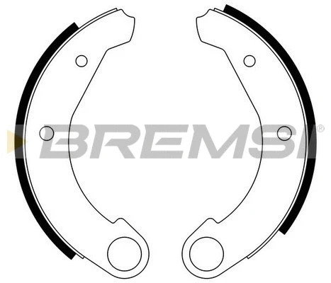Brake Shoe Set (GF0092)