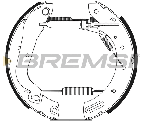 Brake Shoe Set (GK0222)