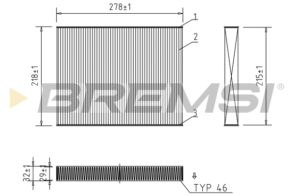 Filter, cabin air (FC0993)