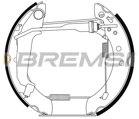 Brake Shoe Set (GK0211)