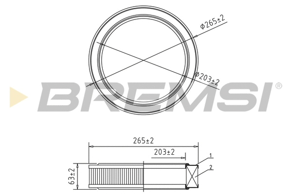 Air Filter (FA1638)