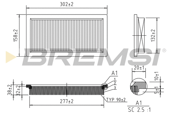 Air Filter (FA1382)