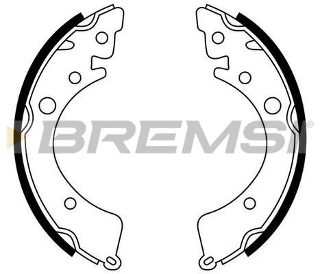 Brake Shoe Set (GF0702)