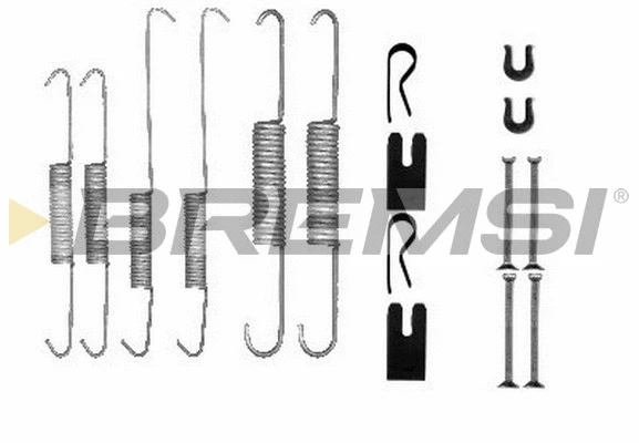 Accessory Kit, brake shoes (SK0854)