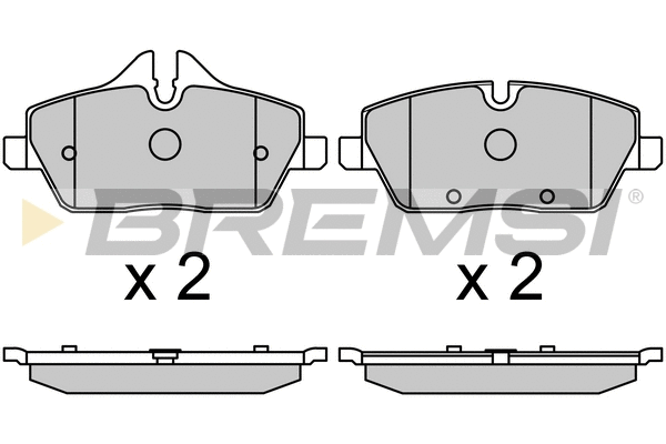Brake Pad Set, disc brake (BP3690)