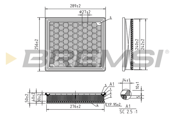 Air Filter (FA1044)