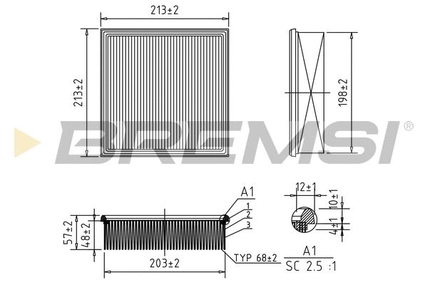 Air Filter (FA1641)
