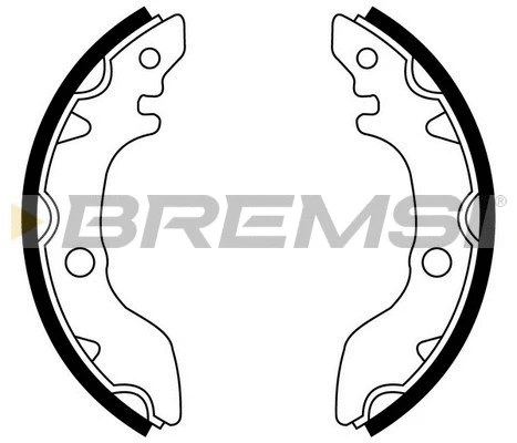 Brake Shoe Set (GF0887)