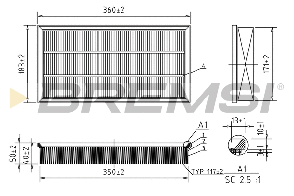 Air Filter (FA0203)