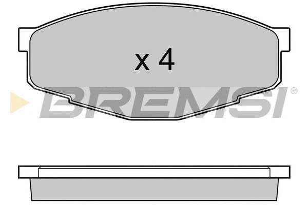 Brake Pad Set, disc brake (BP2232)