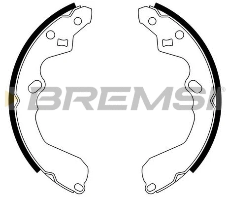 Brake Shoe Set (GF0791)