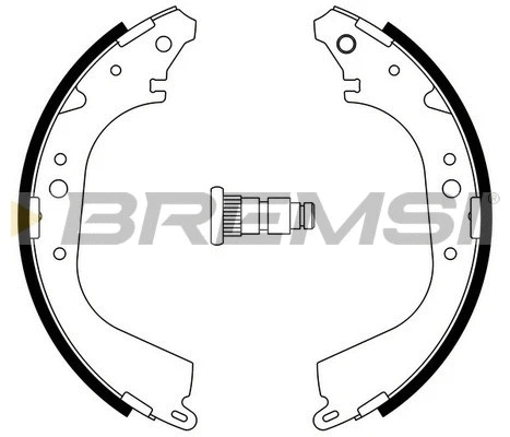 Brake Shoe Set (GF0555A)