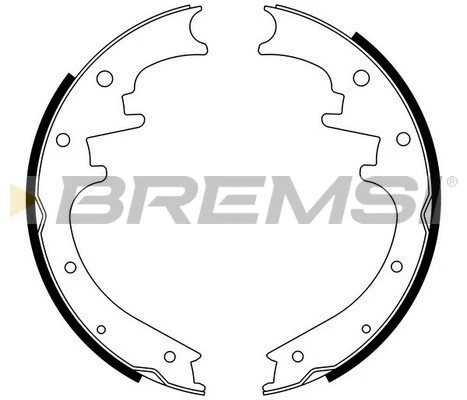 Brake Shoe Set (GF0423)