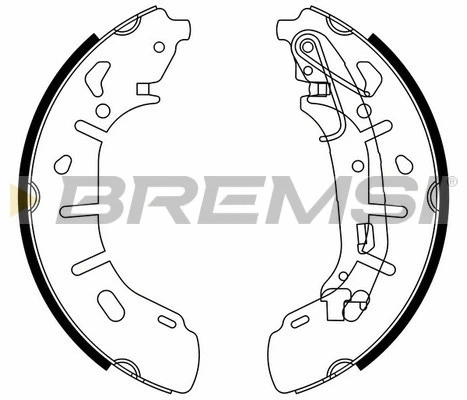 Brake Shoe Set (GF0148)