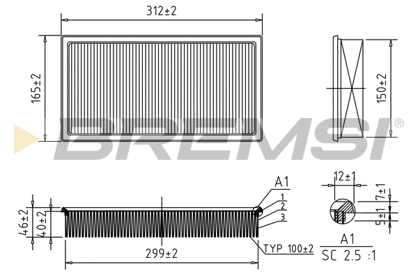 Air Filter (FA2301)