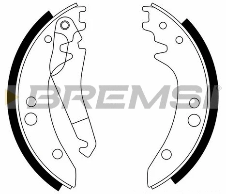 Brake Shoe Set (GF0309)