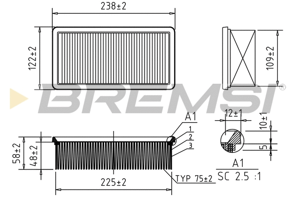 Air Filter (FA0540)