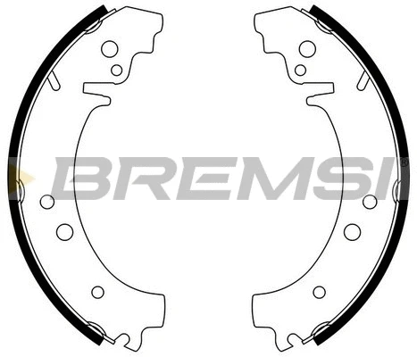 Brake Shoe Set (GF0160)