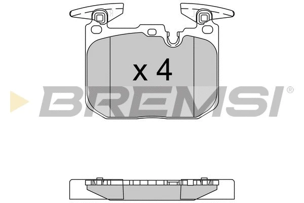 Brake Pad Set, disc brake (BP3522)