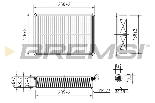 Air Filter (FA1022)