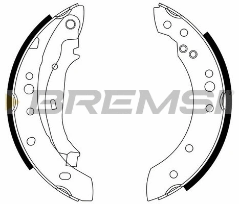 Brake Shoe Set (GF0446)