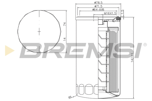 Fuel Filter (FE1314)