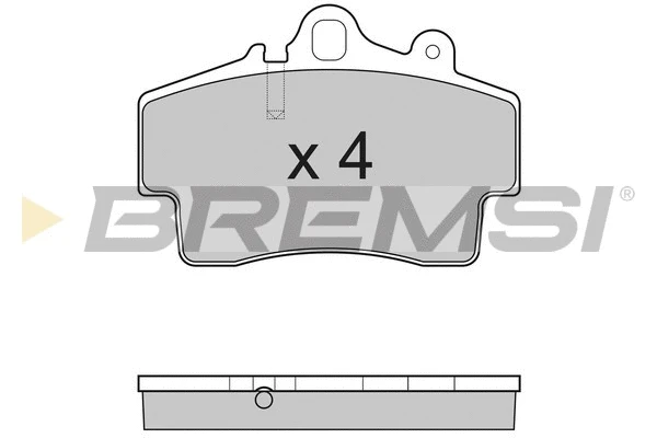 Brake Pad Set, disc brake (BP3179)